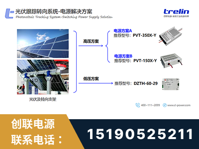 阳泉-光伏跟踪转向系统-电源解决方案